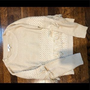 Jack by BB Dakota Fringe Sweater